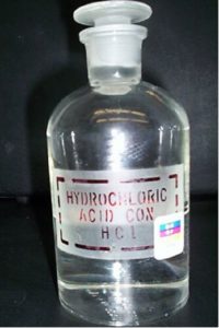 Propiedades del ácido clorhídrico