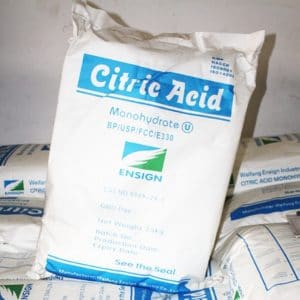 Tipos de ácido cítrico